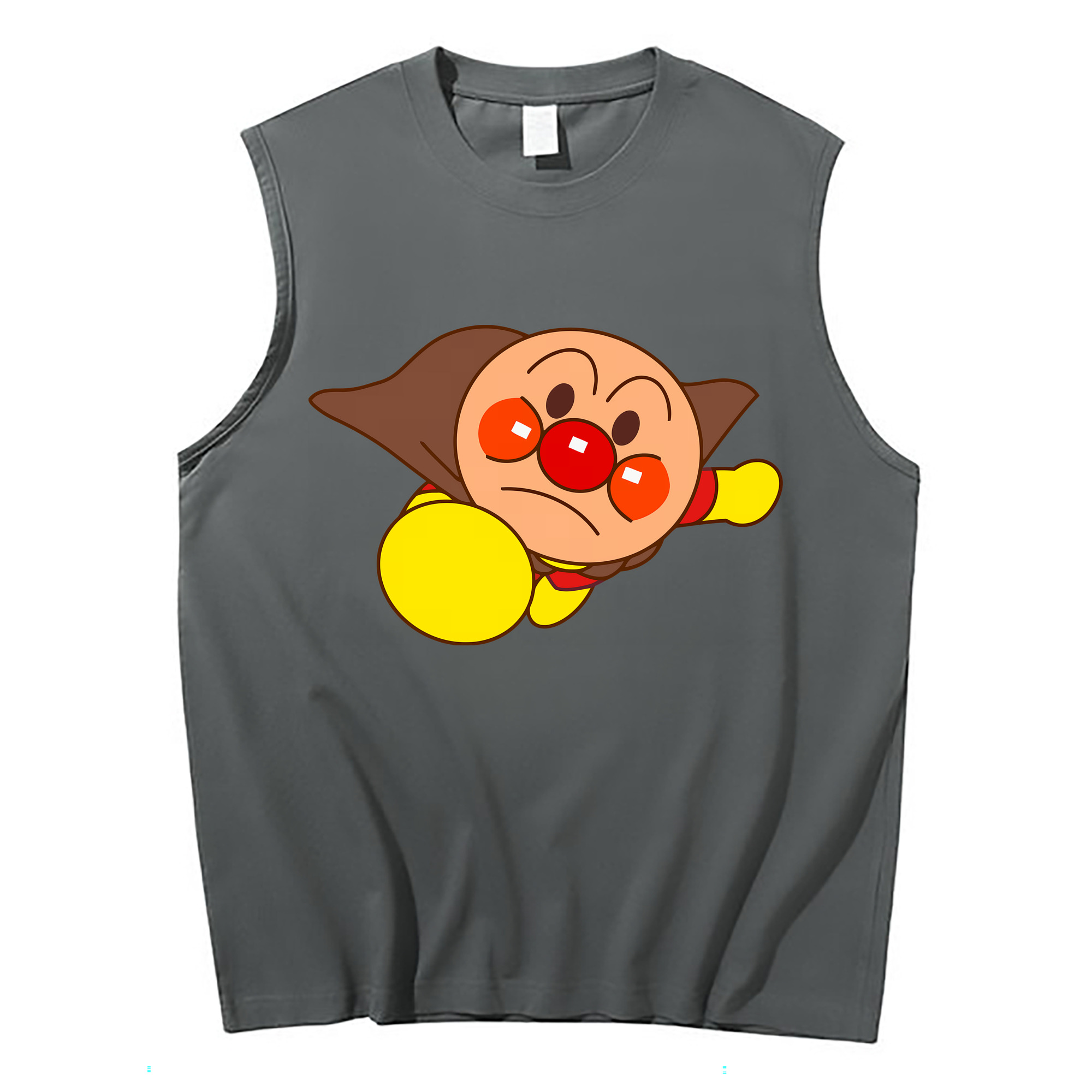 （画像用） アンパンマン Anpanman コットン100％タンクトップ（フロントプリント）
